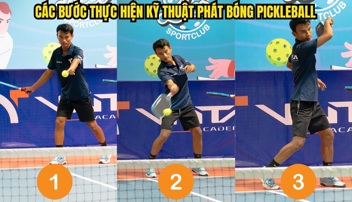 6 BƯỚC ĐỂ THỰC HIỆN KỸ THUẬT PHÁT BÓNG