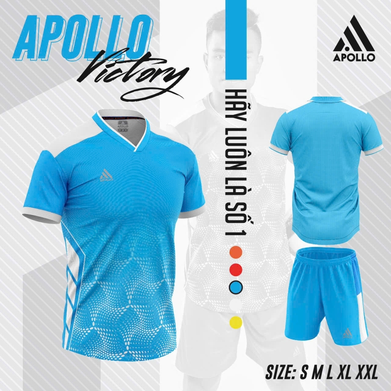 Bộ Quần Áo Bóng Đá, Thể Thao Không Logo – Apolo VICTONG
