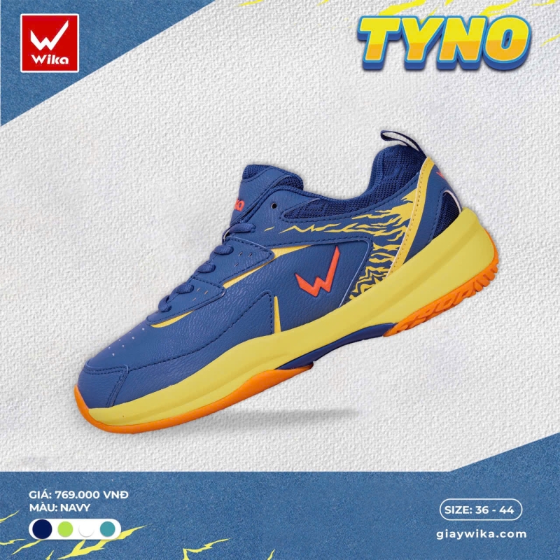 GIẦY BÓNG ĐÁ WIKA - TYNO - MÀU NAVY