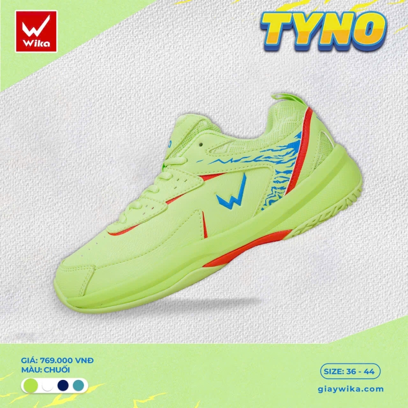 GIẦY BÓNG ĐÁ WIKA - Tyno - Màu Chuối